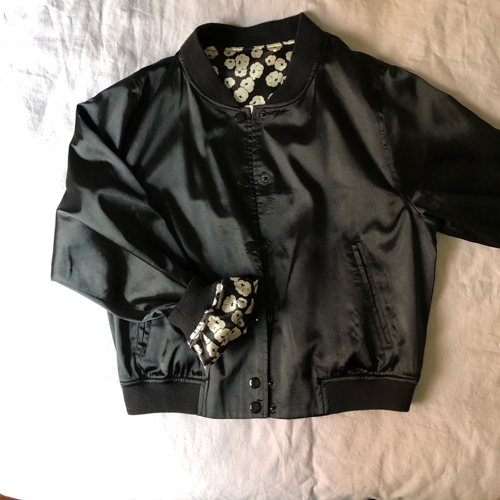 ➕SOLD➕ Extra cute Monki bomber reversible jacket